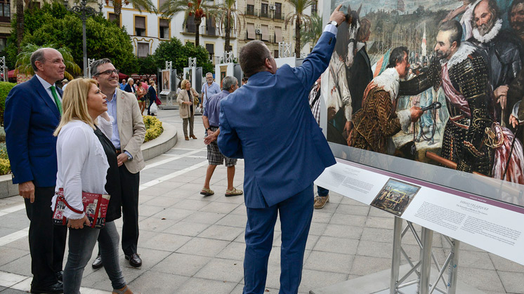 Jerez acoge una muestra al aire libre de reproducciones fotográficas de cincuenta obras de la colección del Museo del Prado.