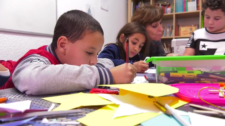 Kids drawing.