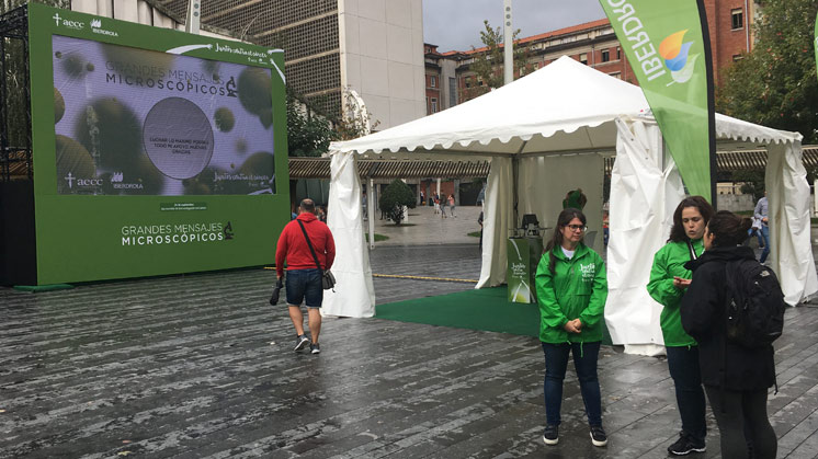 Lucha contra el cáncer.