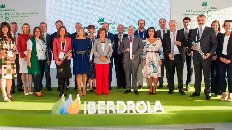 Ganadores del Premio al Proveedor del año 2019.