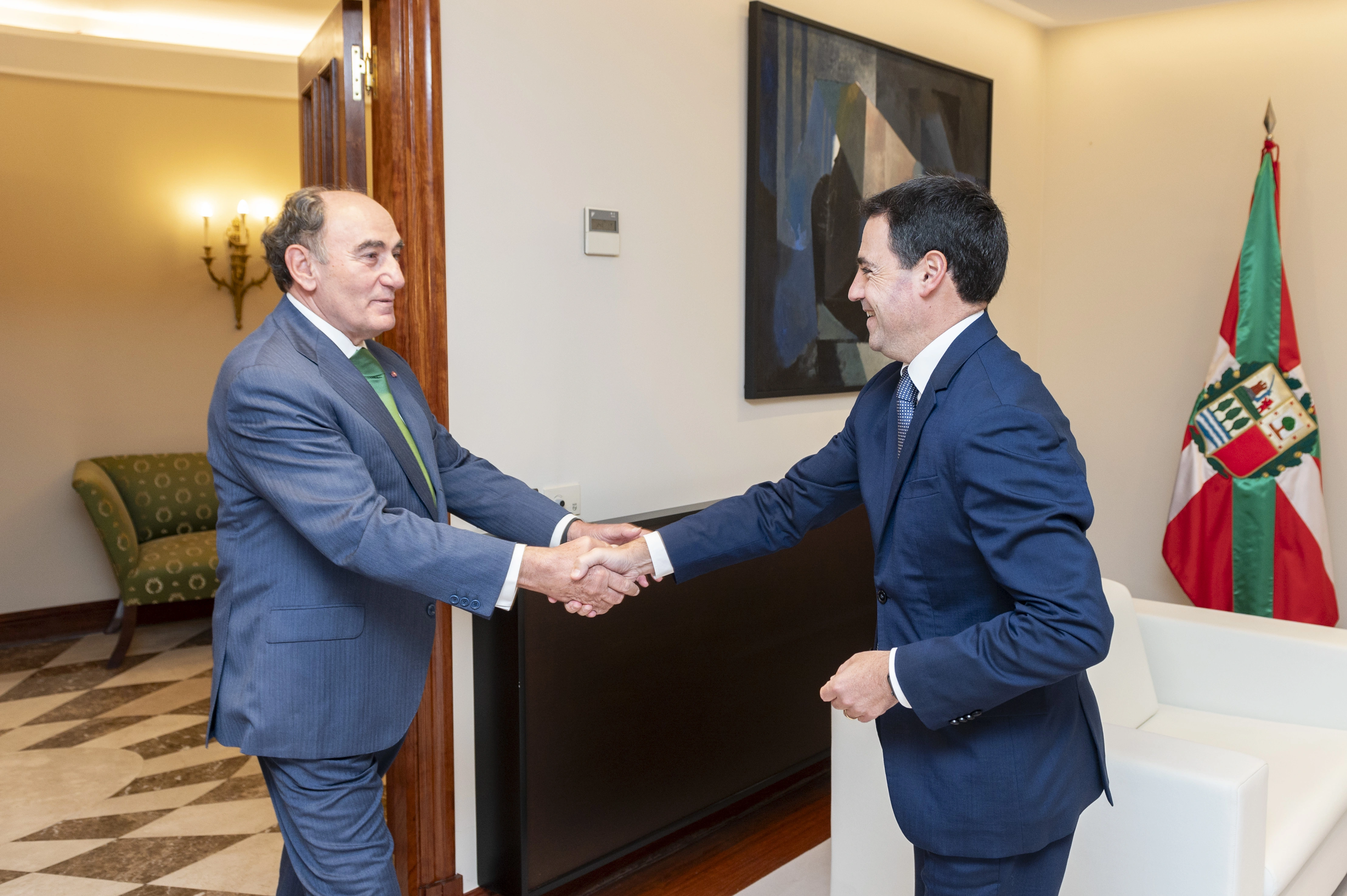 Ignacio Galán e Imanol Pradales