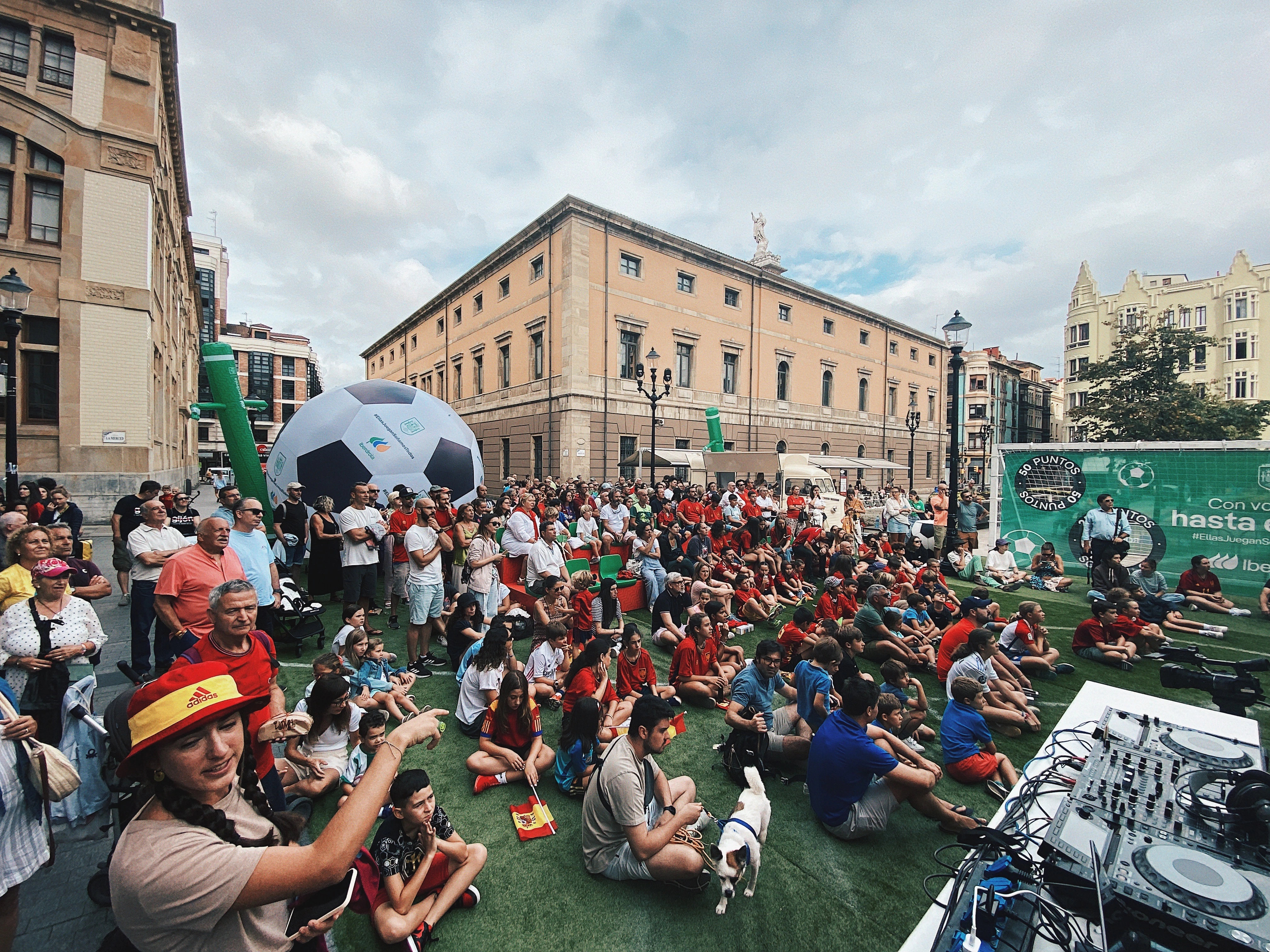 Fan Zone en Gijón
