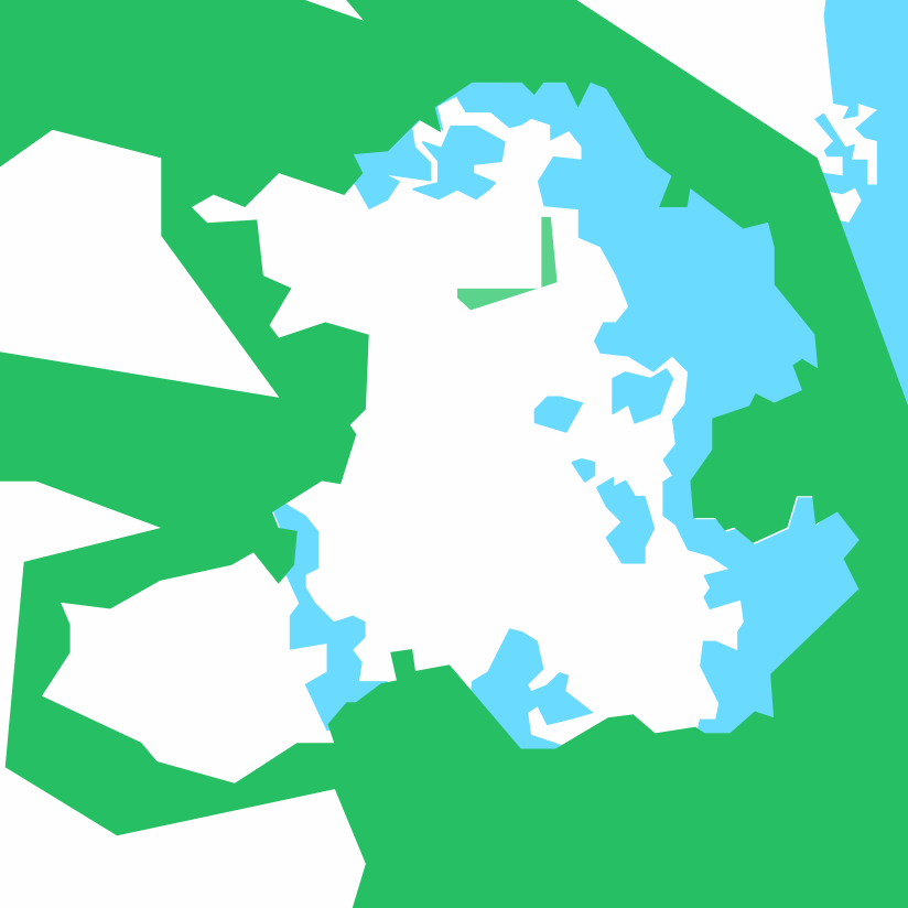 Enlargement of the map of area 3